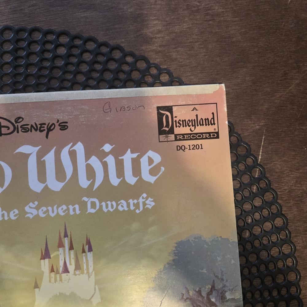 1968 Vintage Walt Disney Snow White and the Seven Dwarfs Vinyl Record Soundtrack - Picture 4 of 11